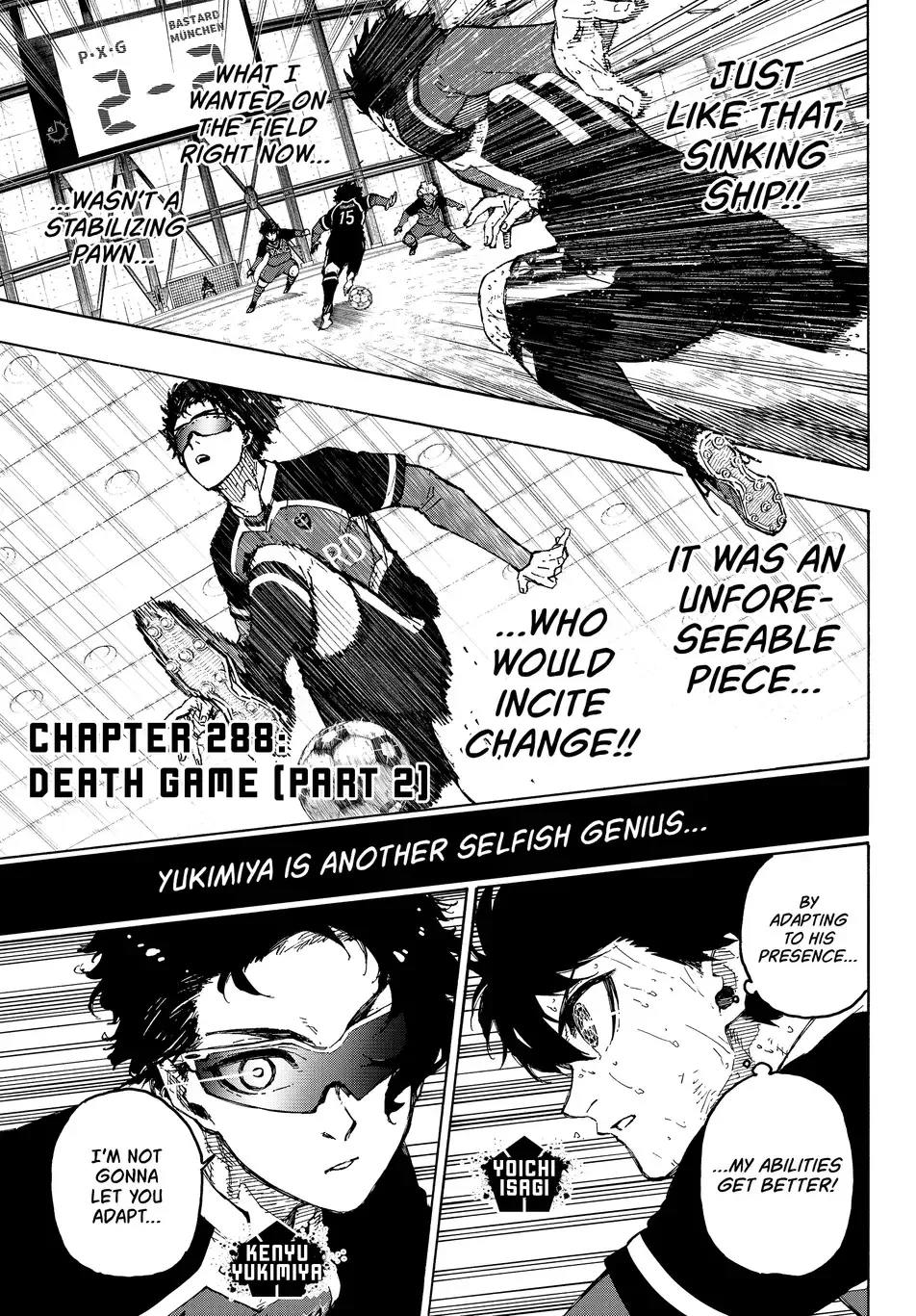 Blue Lock chapter 288 page 2
