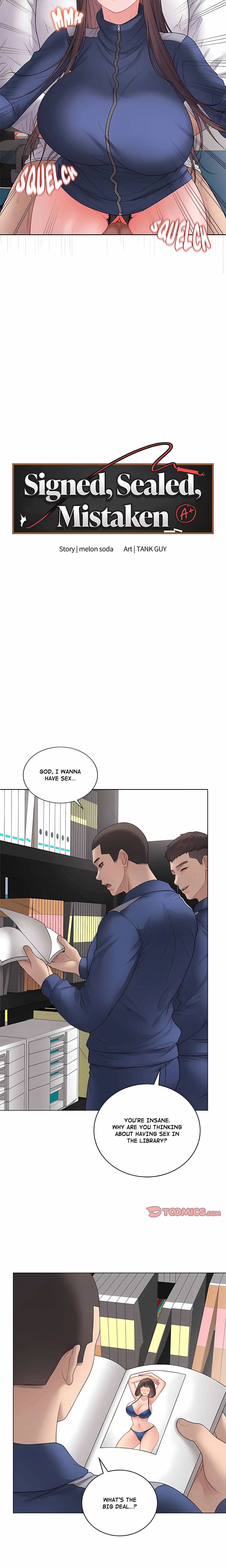 Signed, Sealed, Mistaken (Uncensored) chapter 59 page 4