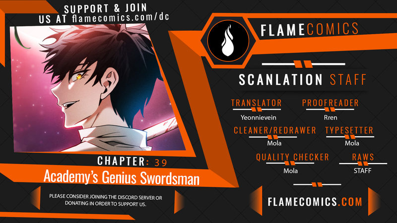 Academy’s Genius Swordsman chapter 39 page 1