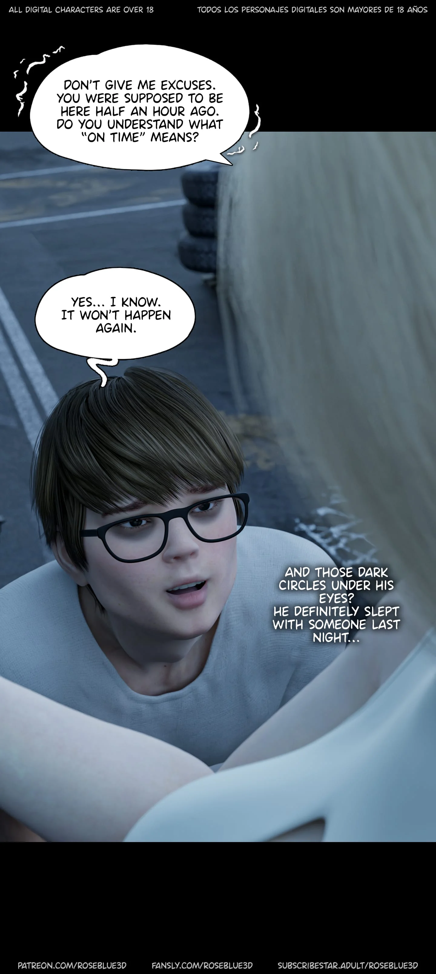 My Neighbor's Widow Raw chapter 56 page 44