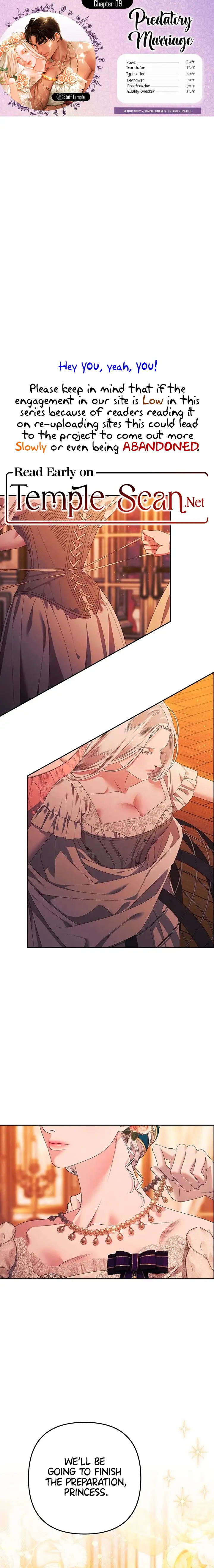 Predatory Marriage chapter 9 page 1