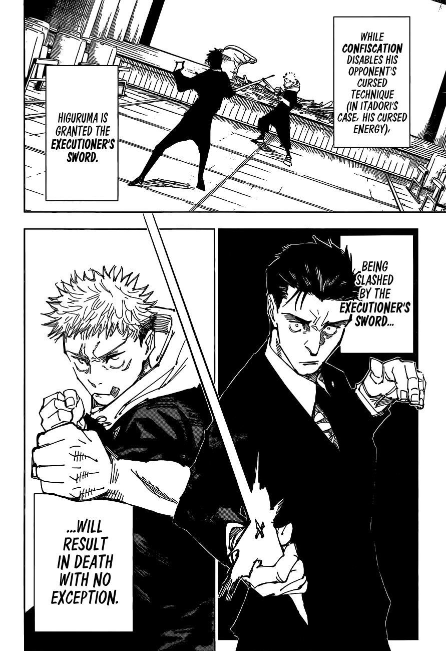 JUJUTSU KAISEN chapter 166 page 4