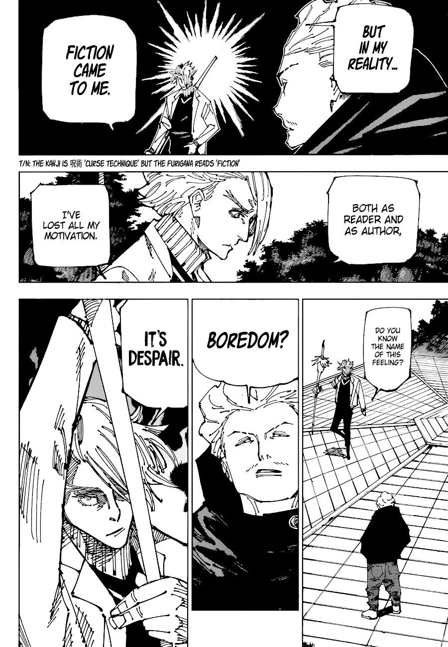 JUJUTSU KAISEN chapter 182 page 4