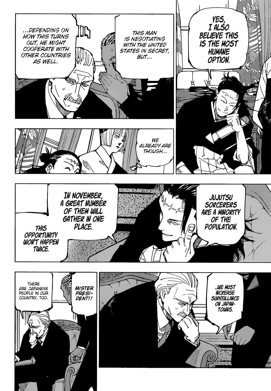 JUJUTSU KAISEN chapter 201 page 4