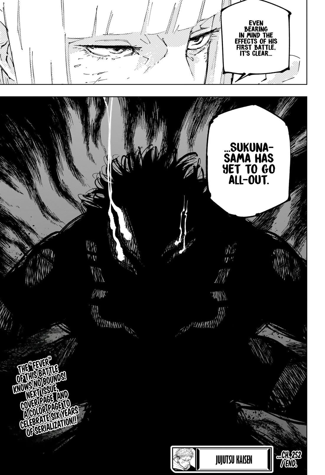 JUJUTSU KAISEN chapter 252 page 18