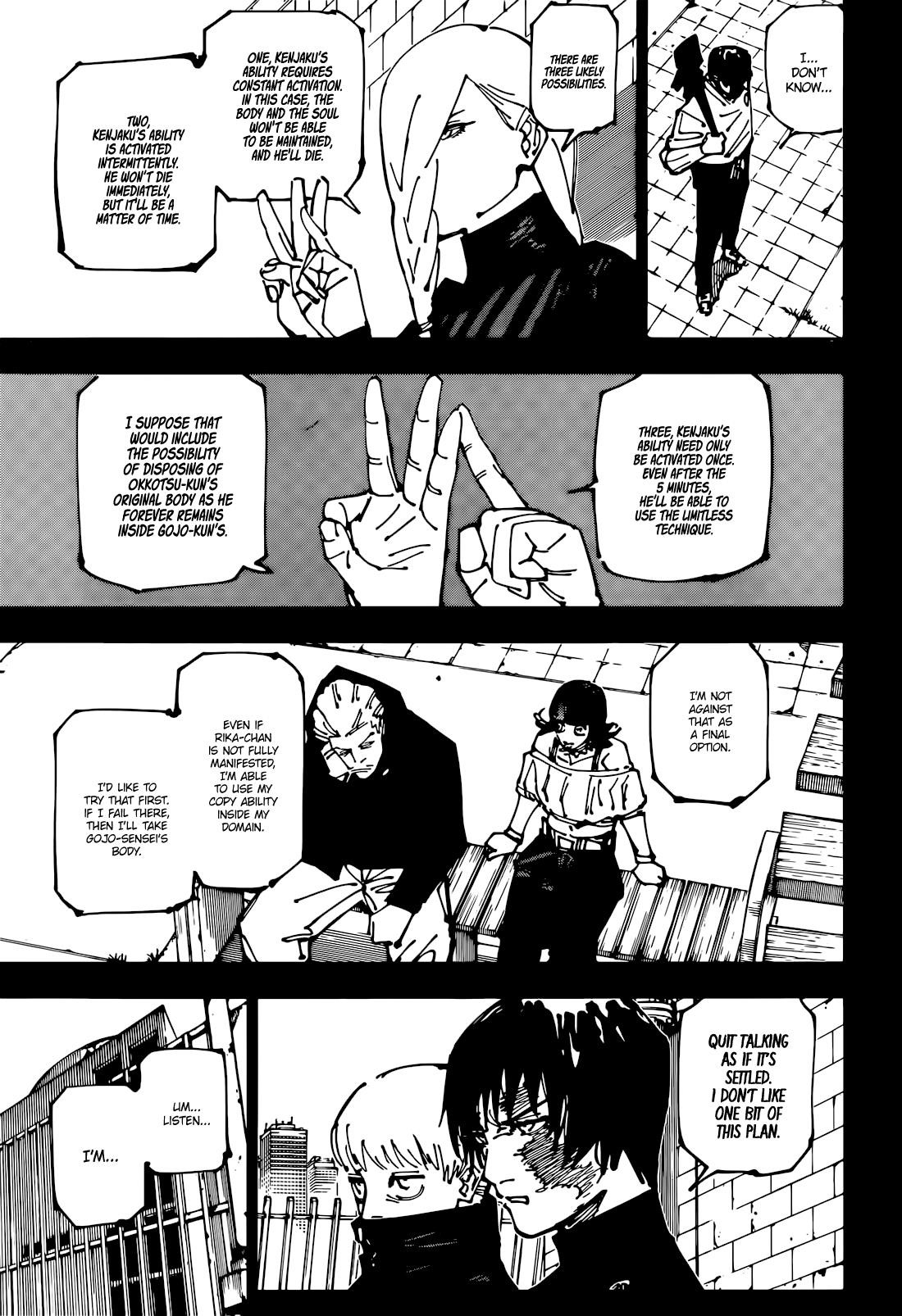 JUJUTSU KAISEN chapter 261 page 5