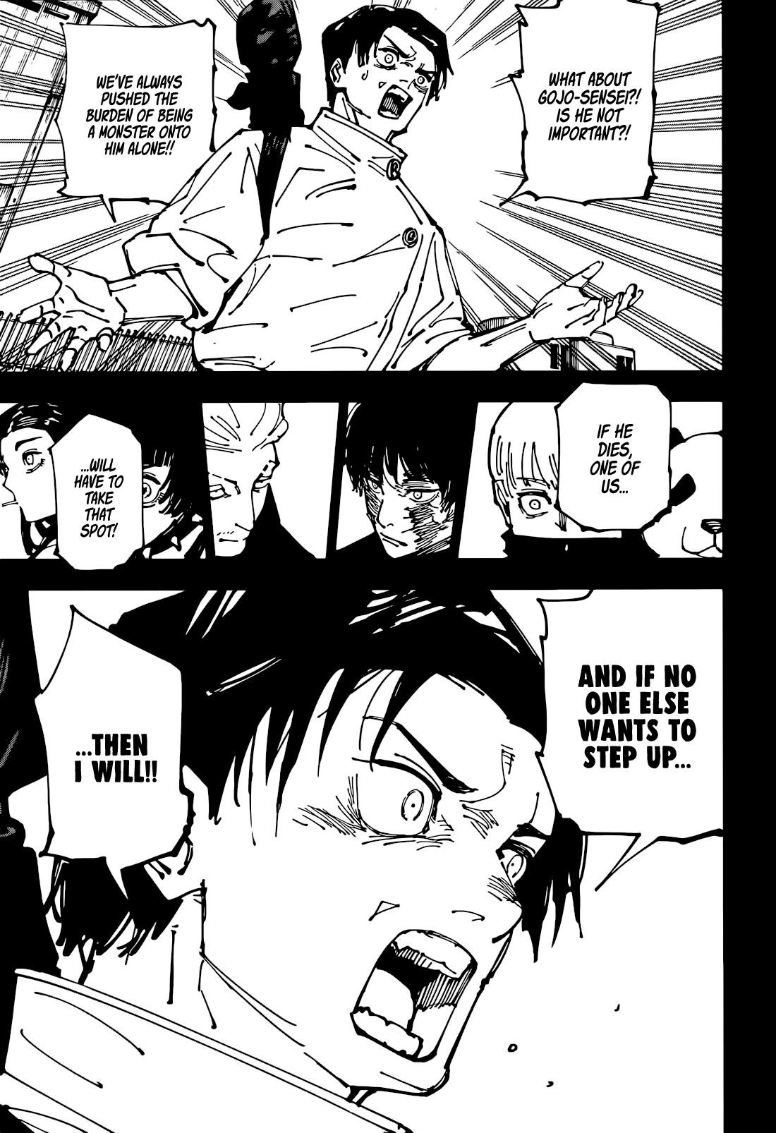 JUJUTSU KAISEN chapter 261 page 7