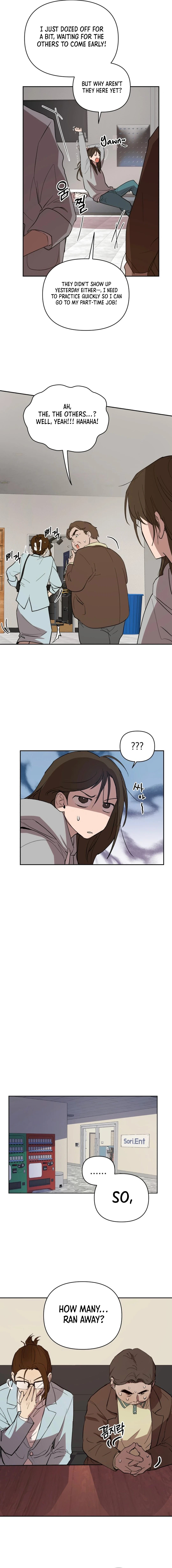 Exciting Male idol Survival chapter 1 page 8
