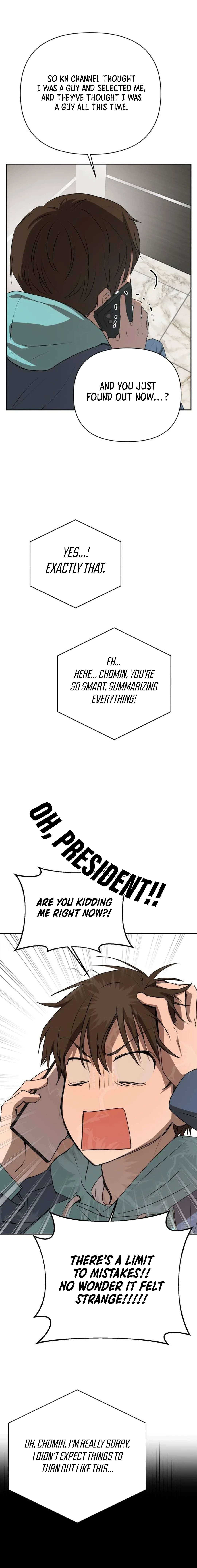 Exciting Male idol Survival chapter 2 page 28