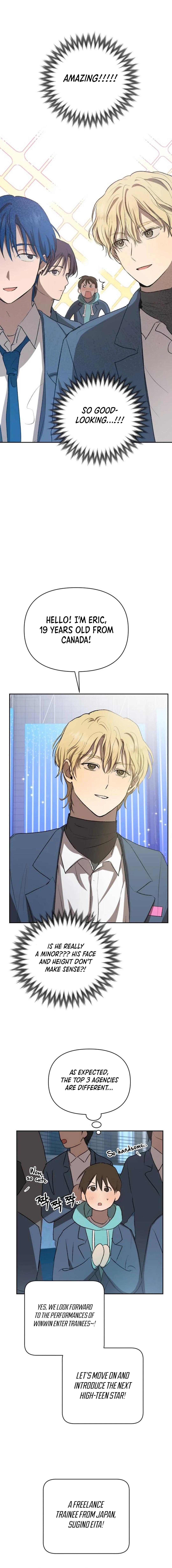 Exciting Male idol Survival chapter 3 page 12