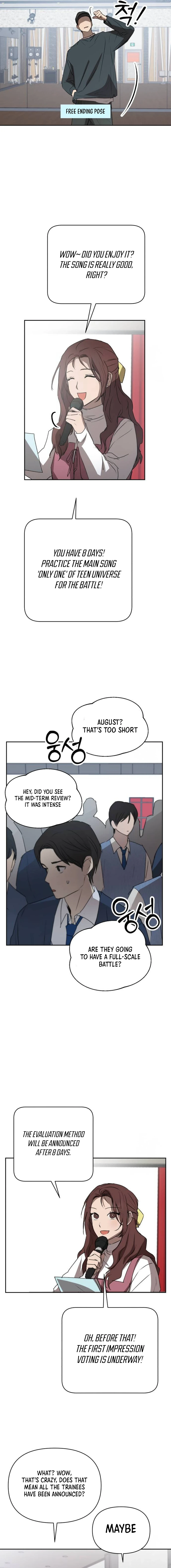 Exciting Male idol Survival chapter 6 page 8