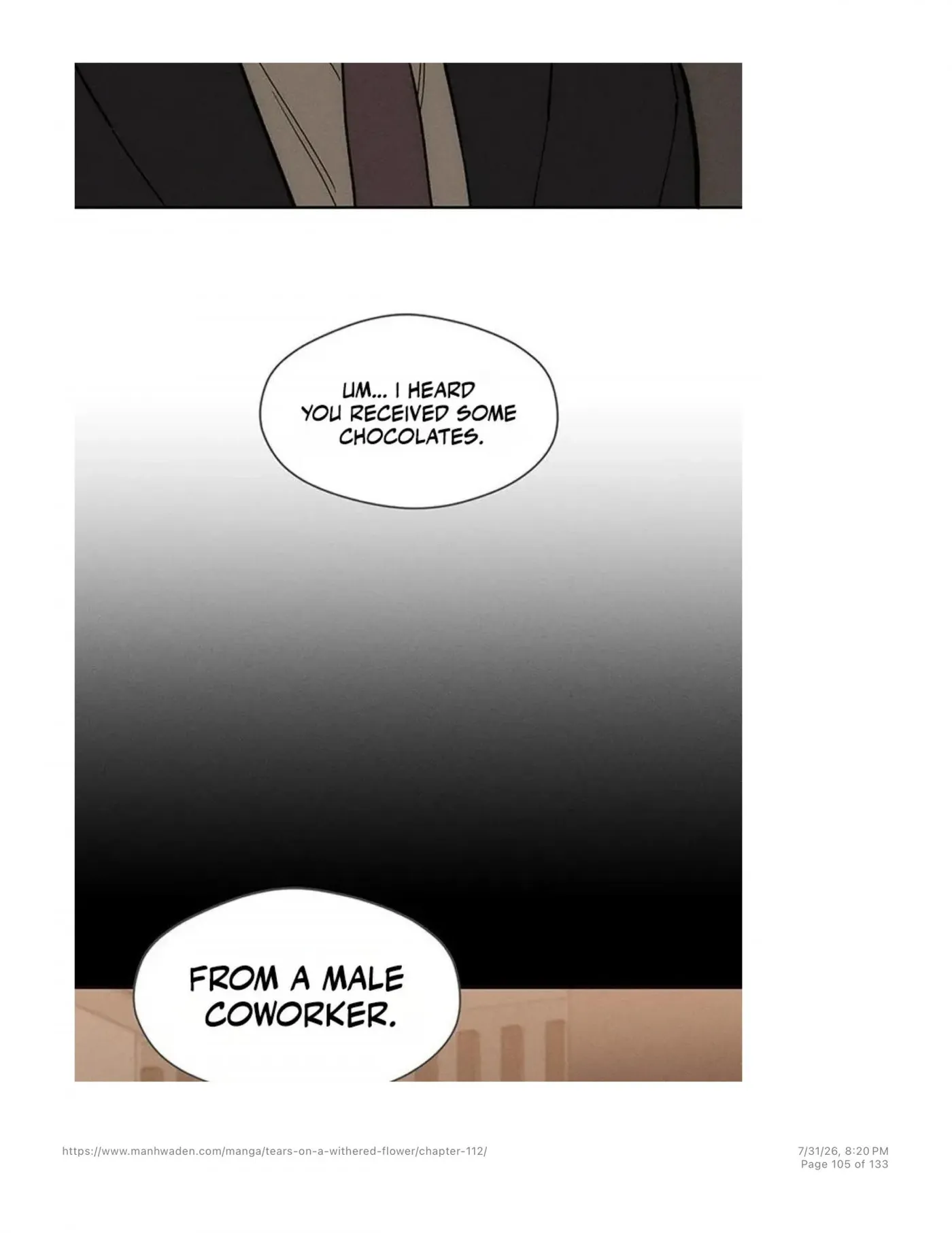 Tears on a Withered Flower chapter 112 page 104