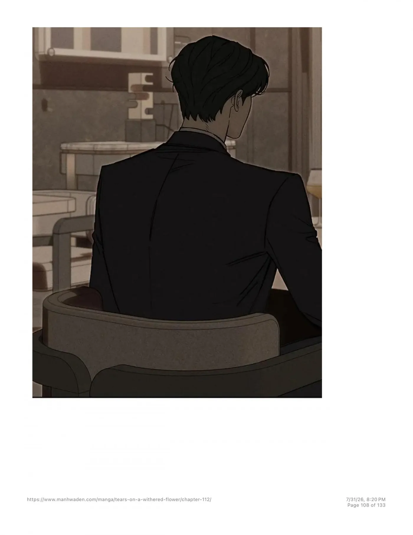 Tears on a Withered Flower chapter 112 page 107