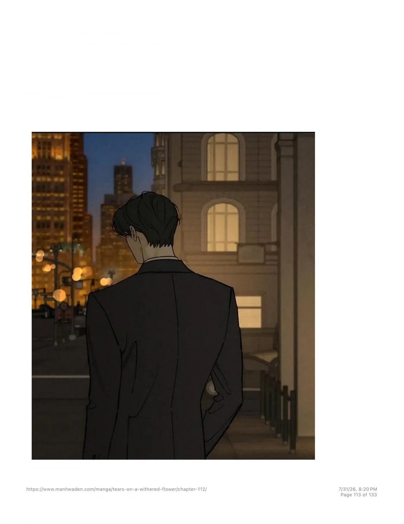 Tears on a Withered Flower chapter 112 page 112