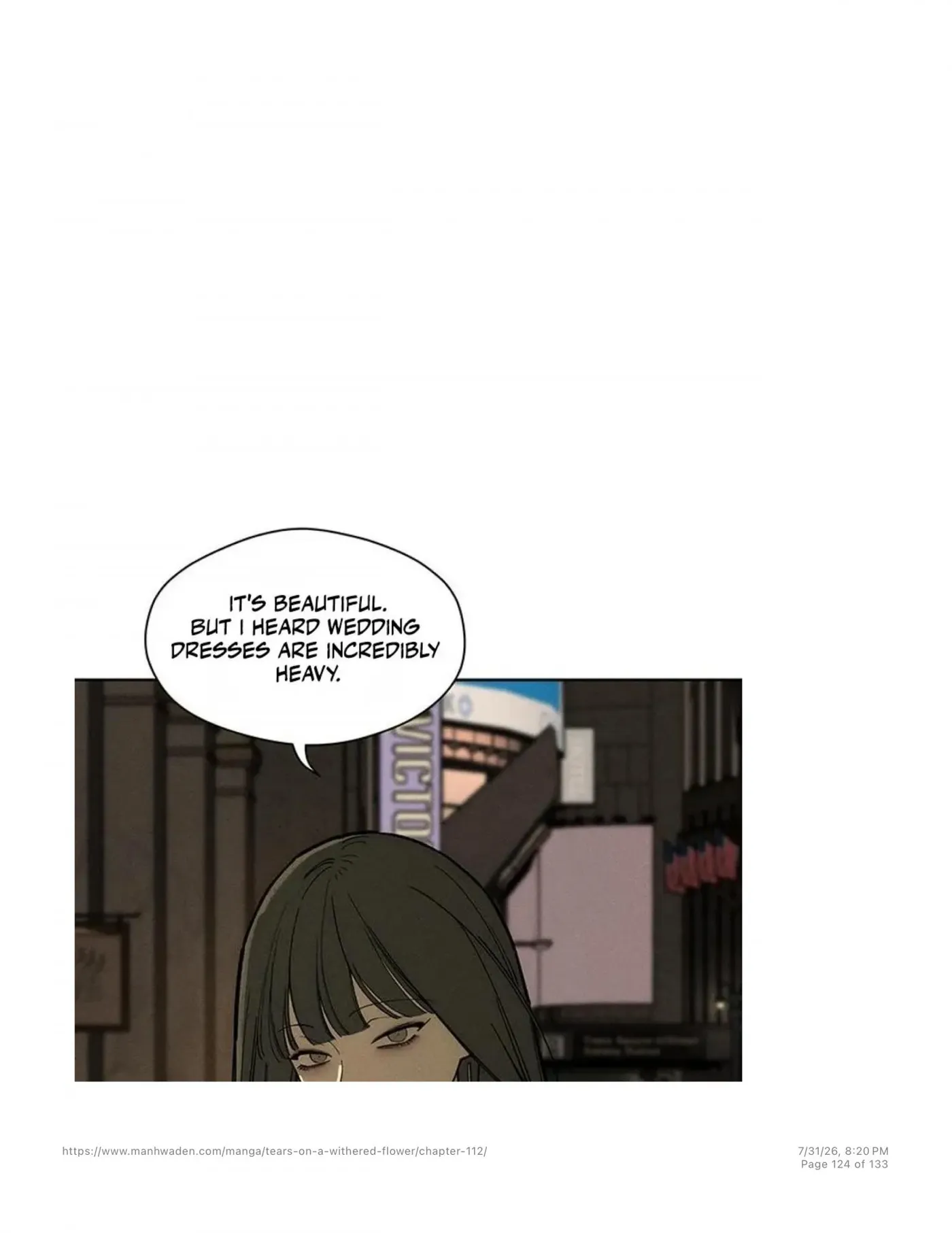 Tears on a Withered Flower chapter 112 page 123
