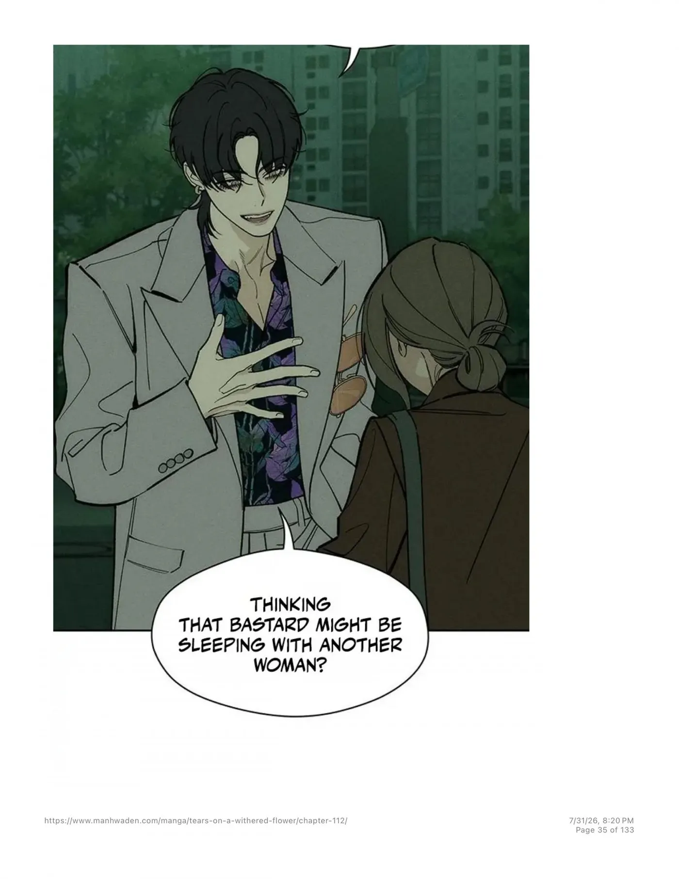 Tears on a Withered Flower chapter 112 page 34