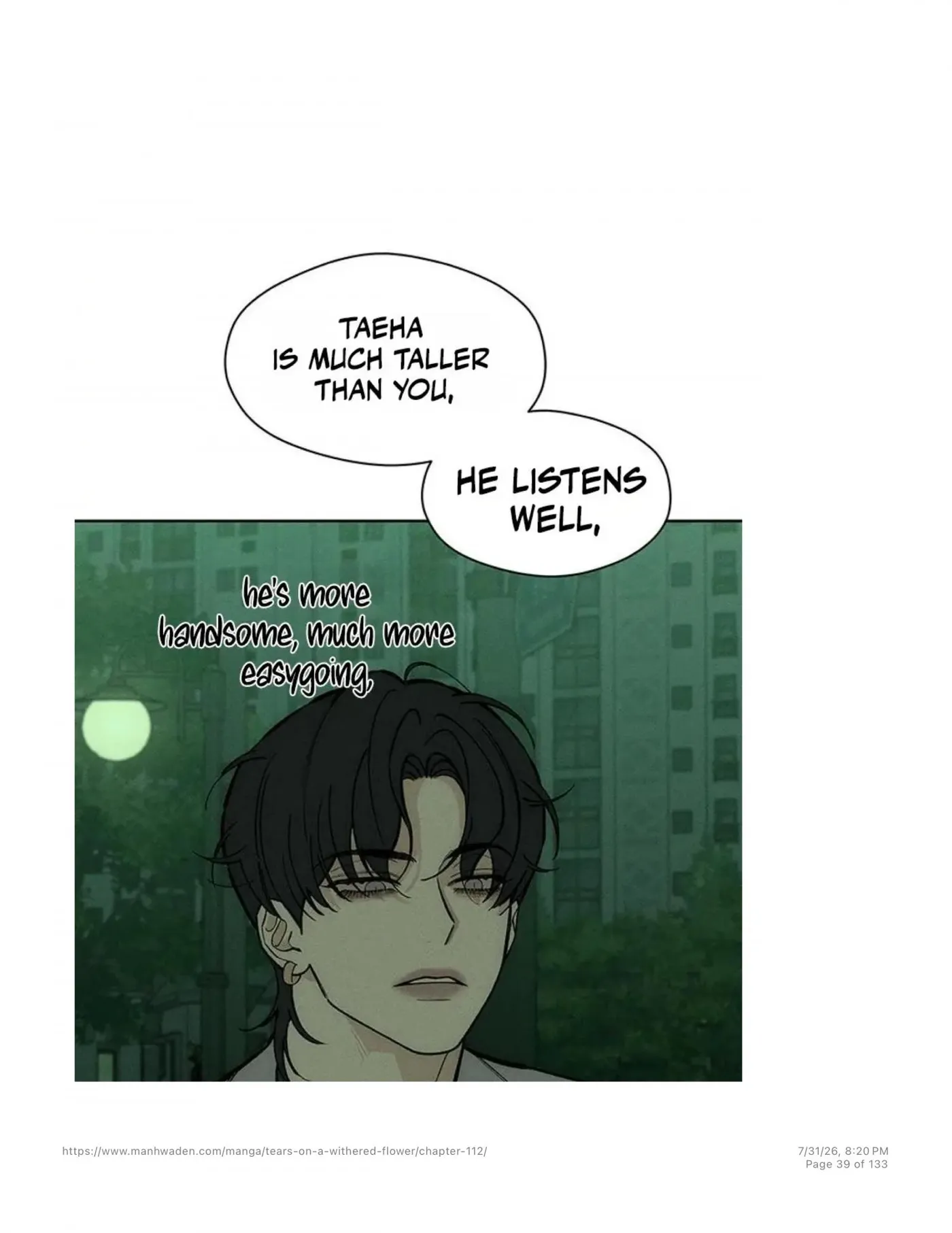 Tears on a Withered Flower chapter 112 page 38
