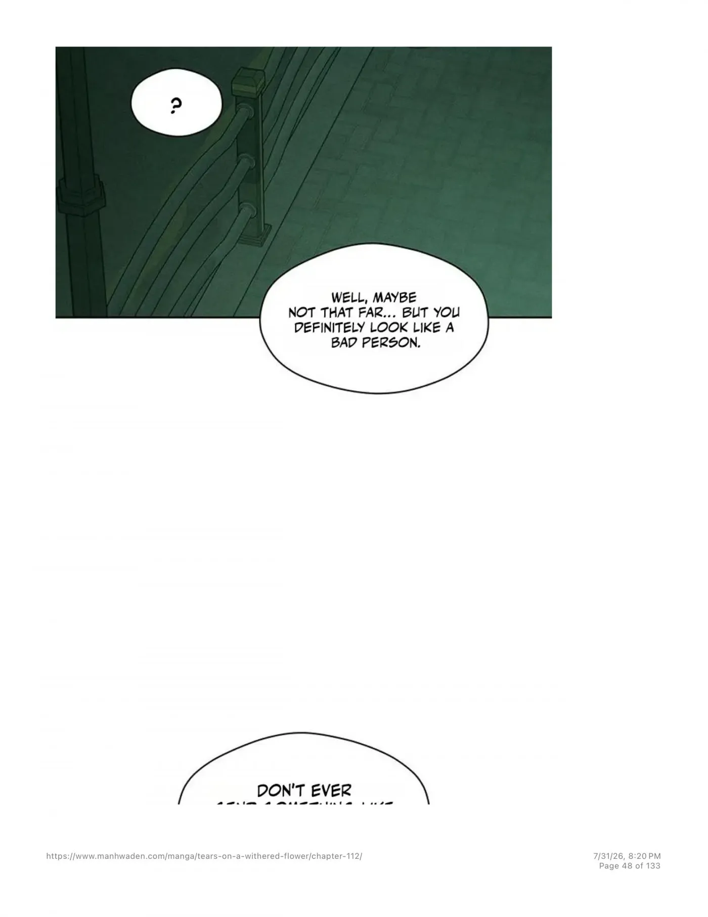 Tears on a Withered Flower chapter 112 page 47