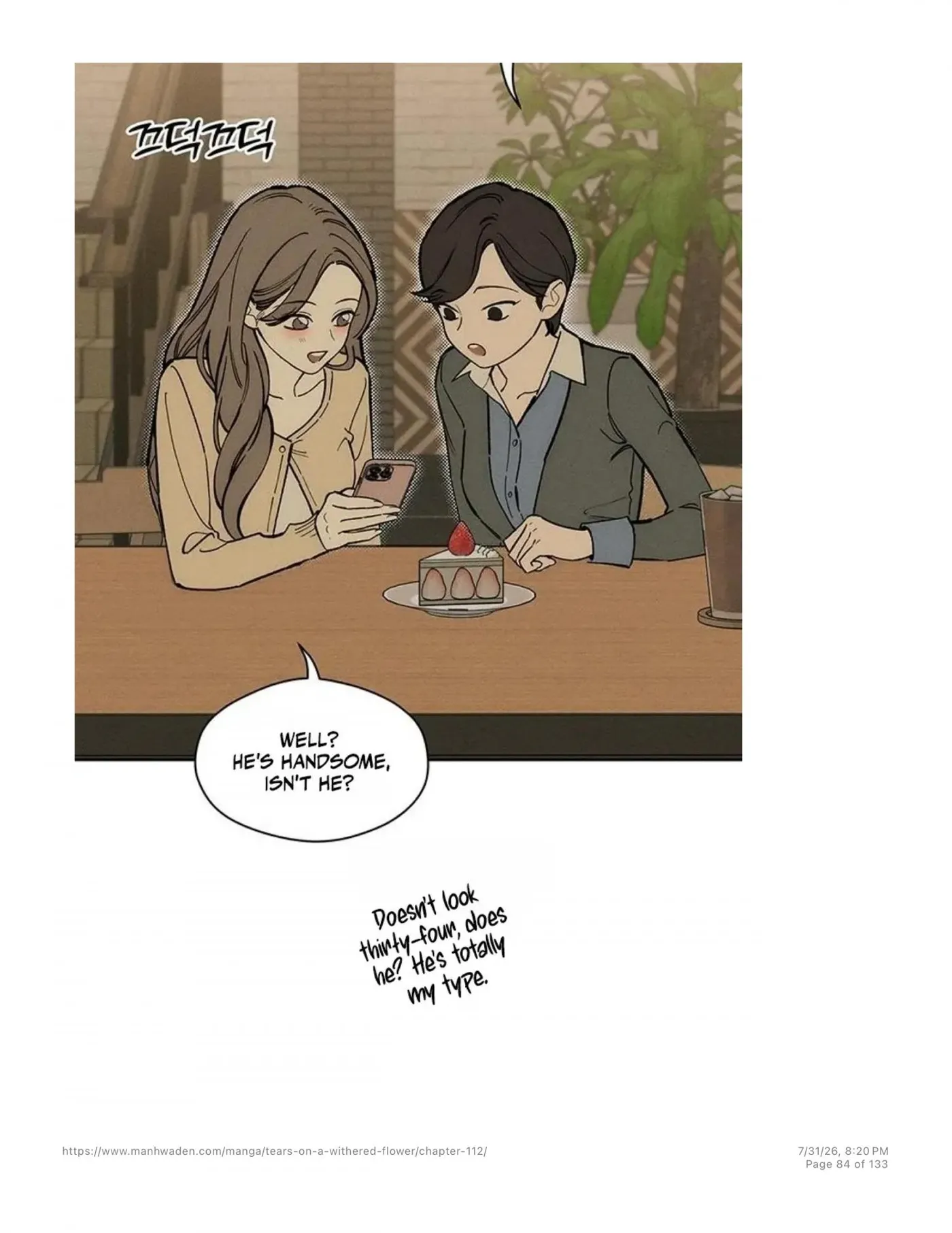 Tears on a Withered Flower chapter 112 page 83