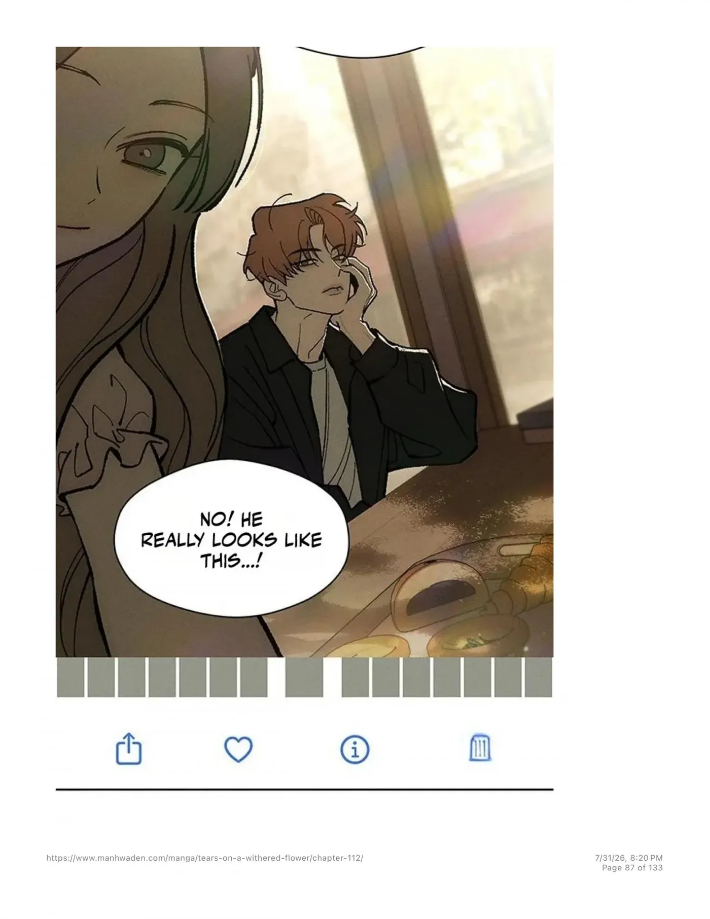 Tears on a Withered Flower chapter 112 page 86