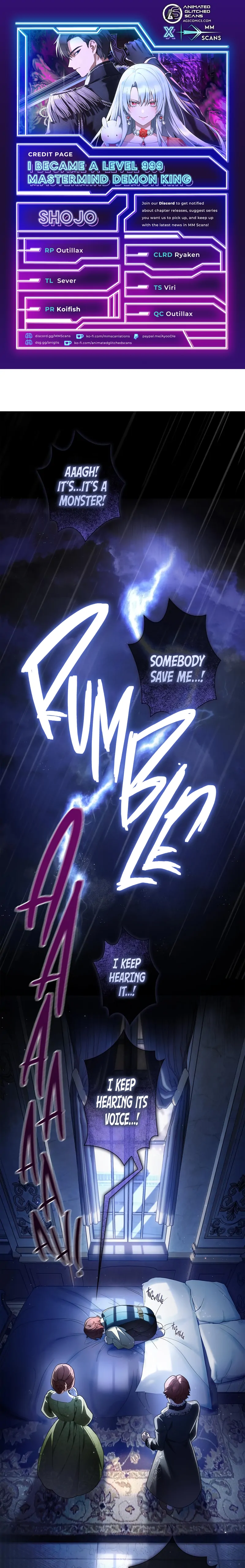 I Became A Level 999 Mastermind Demon King chapter 1 page 1
