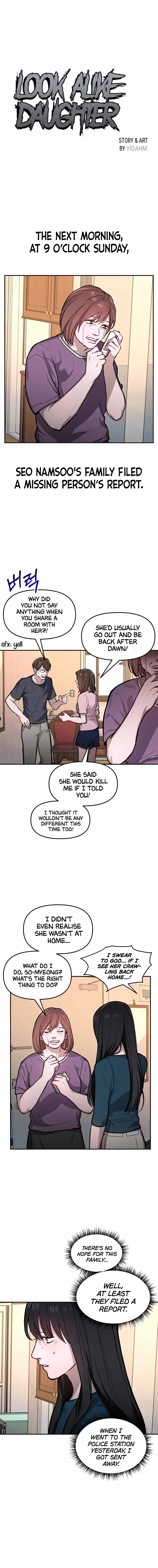 Look-Alike Daughter chapter 23 page 1