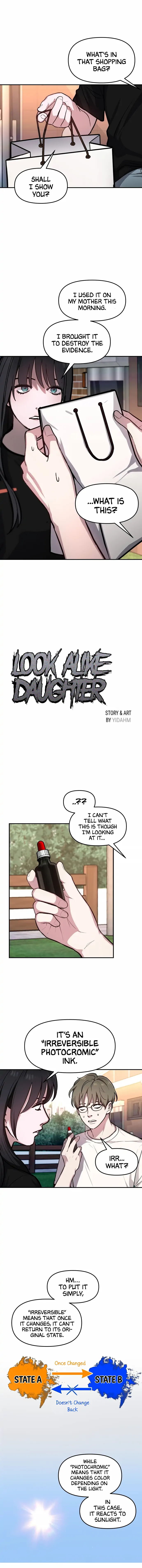 Look-Alike Daughter chapter 25 page 1
