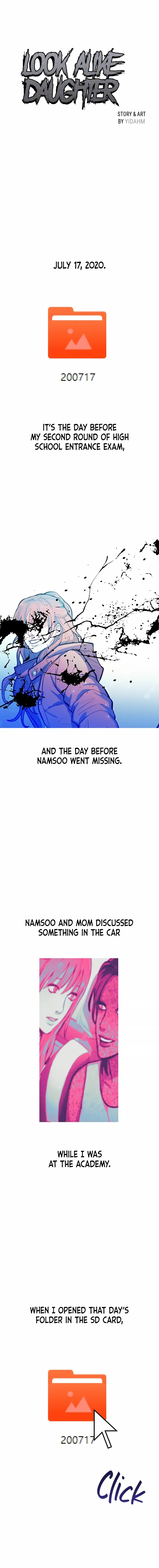 Look-Alike Daughter chapter 28 page 1
