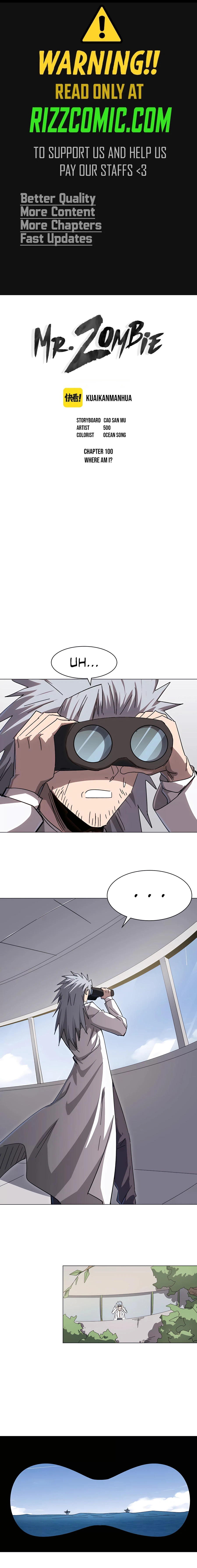 Mr. Zombie chapter 100 page 1