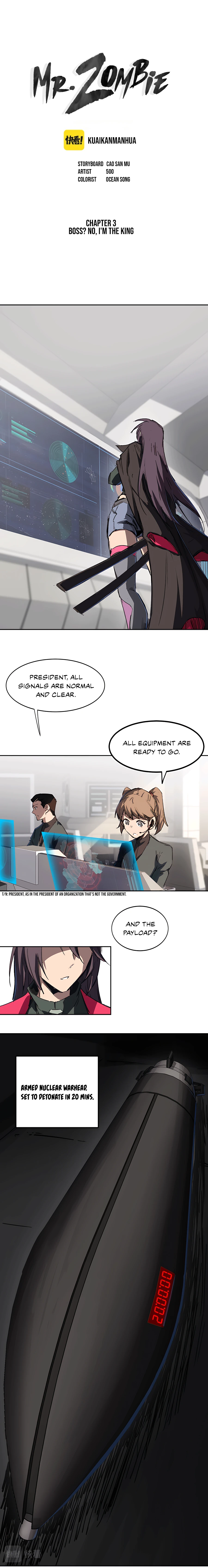 Mr. Zombie chapter 3 page 2