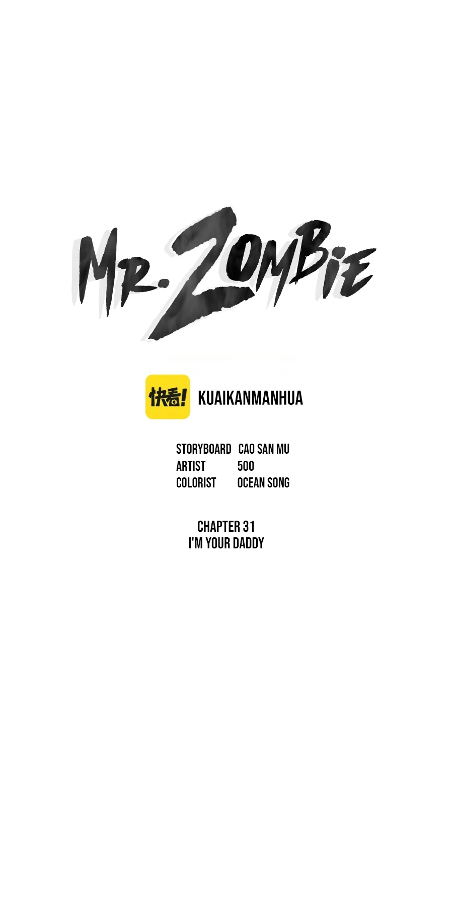 Mr. Zombie chapter 31 page 1
