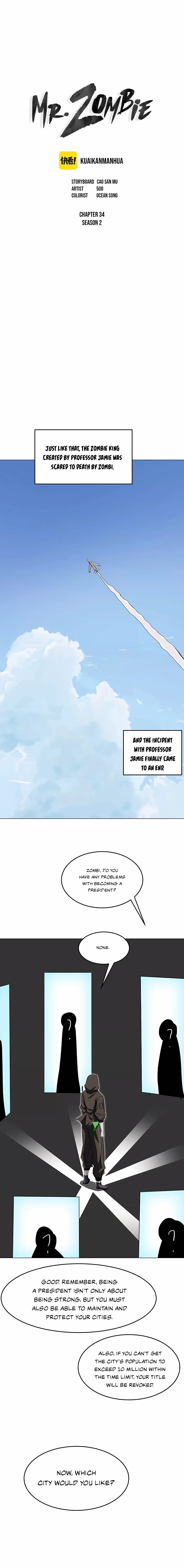Mr. Zombie chapter 34 page 1