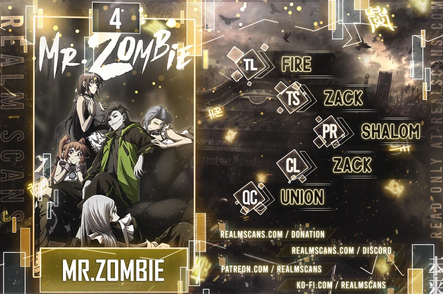 Mr. Zombie chapter 4 page 1