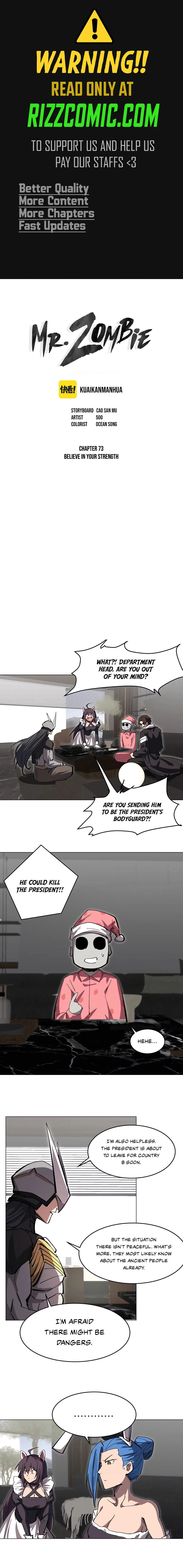 Mr. Zombie chapter 73 page 1