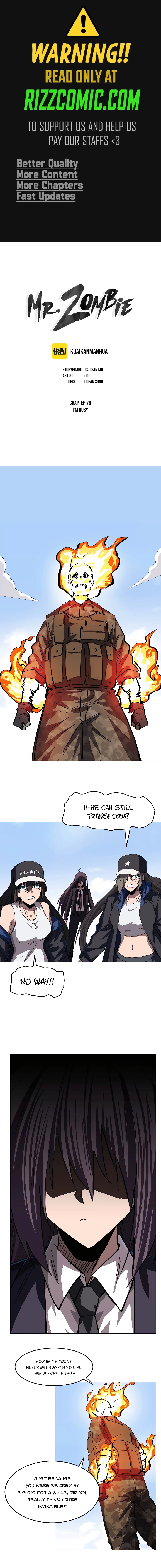 Mr. Zombie chapter 78 page 1