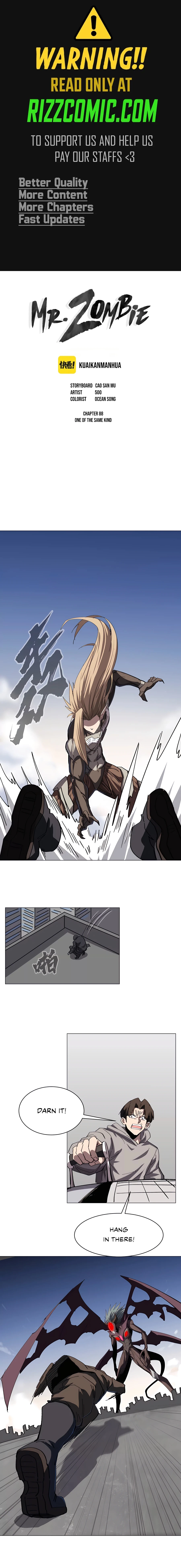 Mr. Zombie chapter 88 page 1