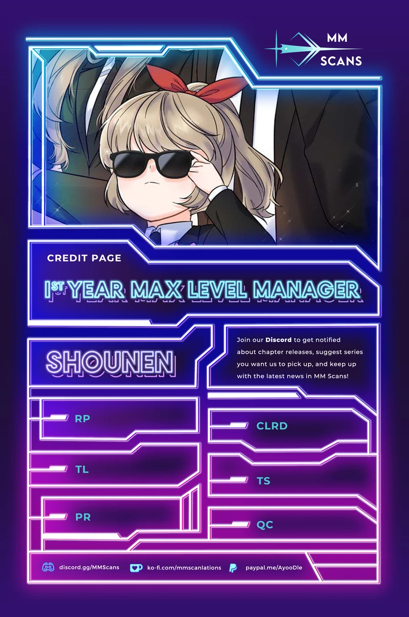 1st year Max Level Manager chapter 80 page 1
