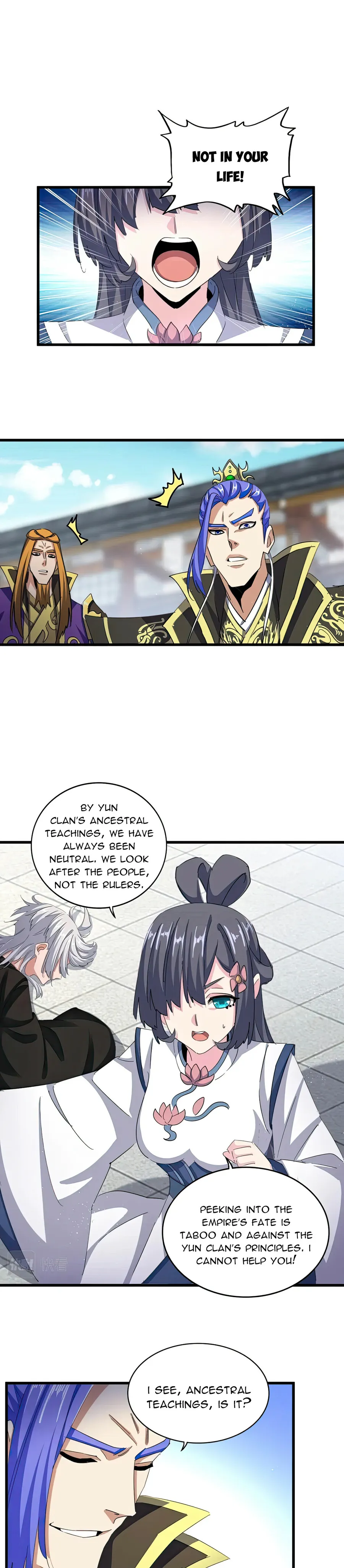 Magic Emperor chapter 398 page 1