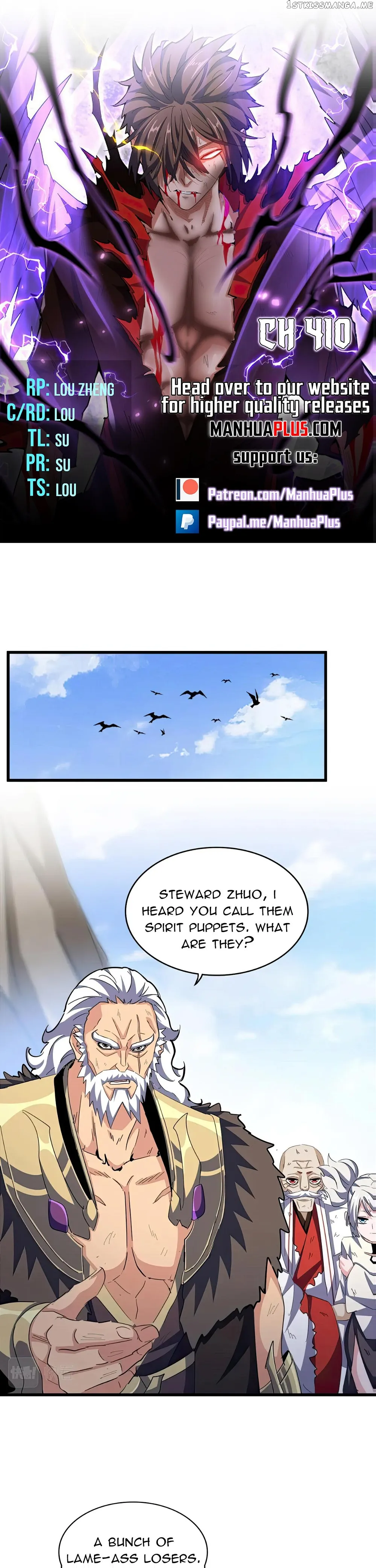 Magic Emperor chapter 410 page 1