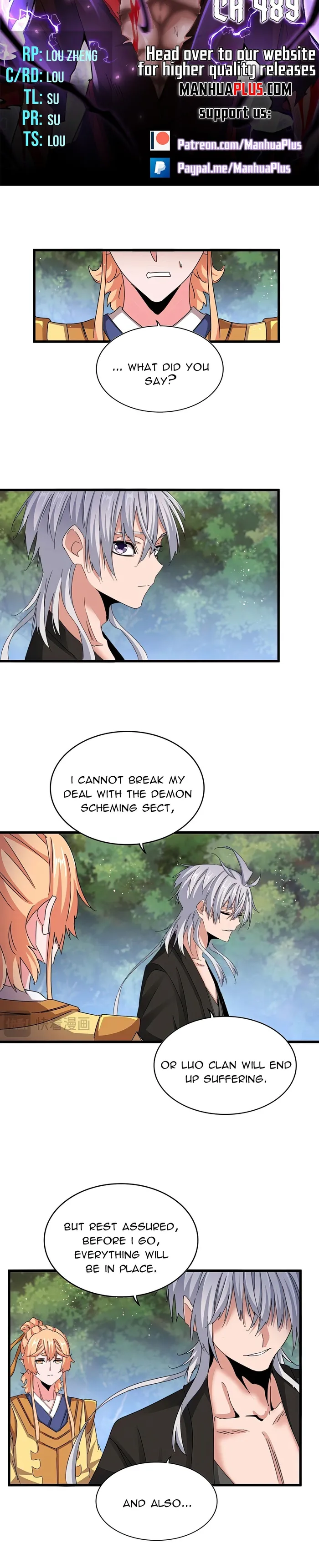 Magic Emperor chapter 489 page 2