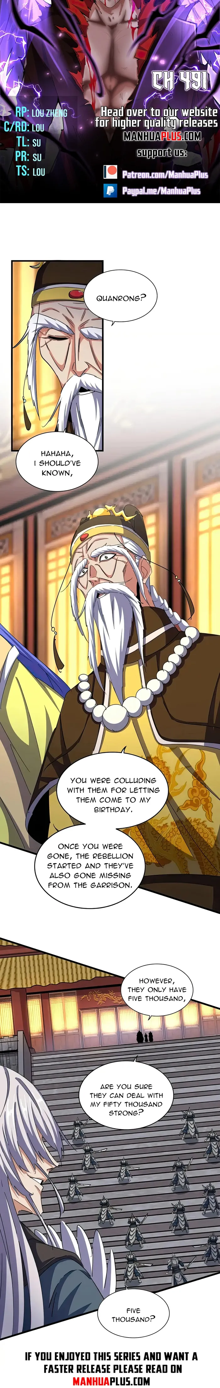Magic Emperor chapter 491 page 2