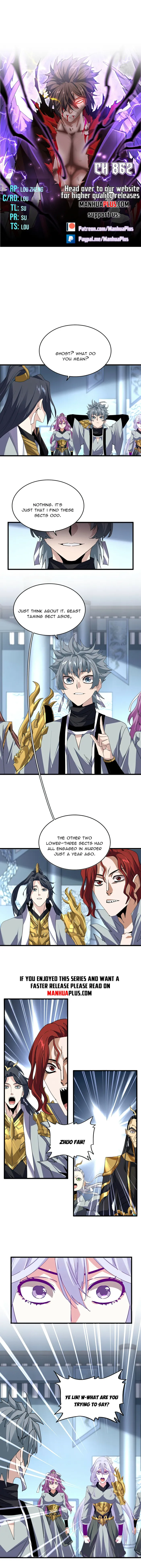 Magic Emperor chapter 862 page 1