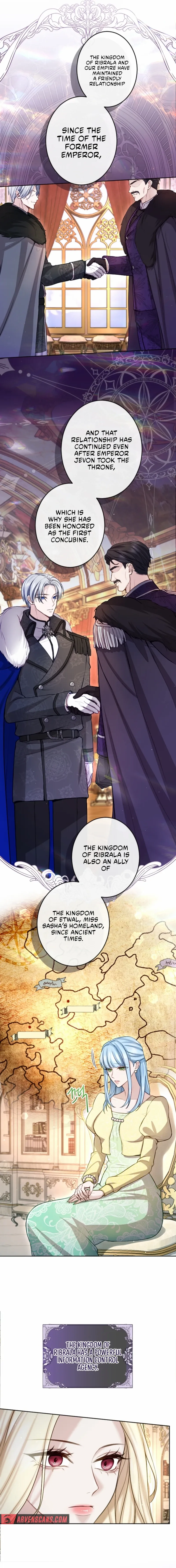 ‏I Will Fall With The Emperor chapter 111 page 3