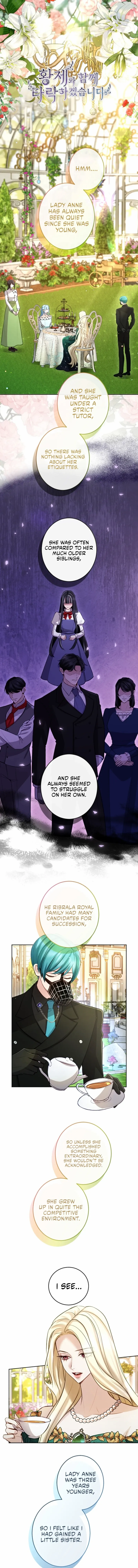 ‏I Will Fall With The Emperor chapter 112 page 1