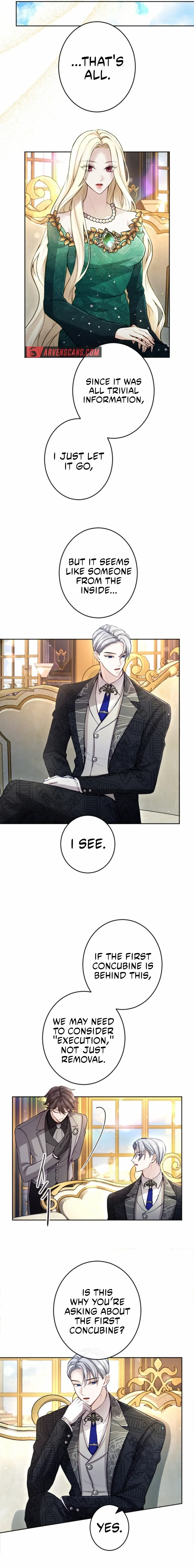 ‏I Will Fall With The Emperor chapter 112 page 8