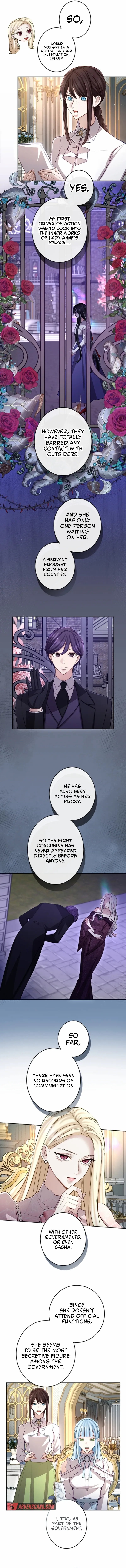 ‏I Will Fall With The Emperor chapter 113 page 3