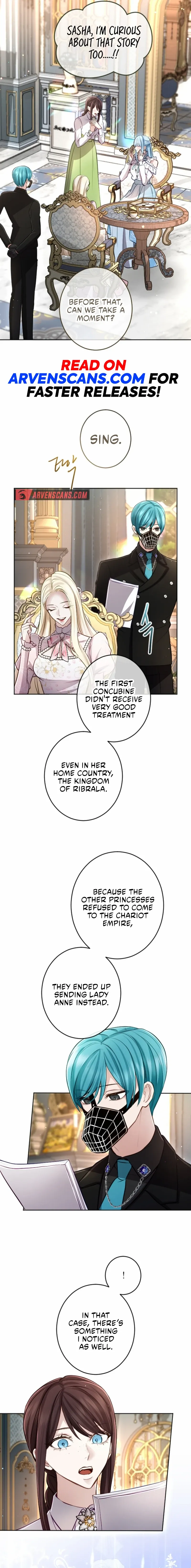‏I Will Fall With The Emperor chapter 113 page 5
