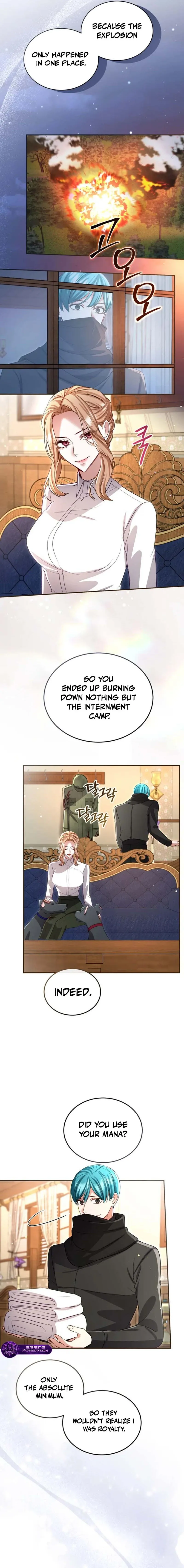 ‏I Will Fall With The Emperor chapter 188 page 8