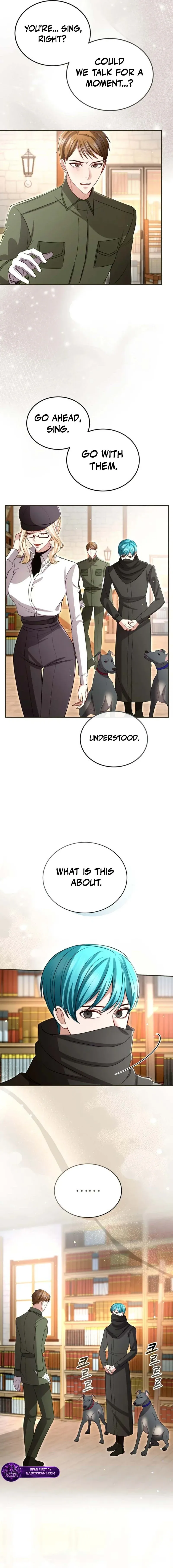 ‏I Will Fall With The Emperor chapter 191 page 8