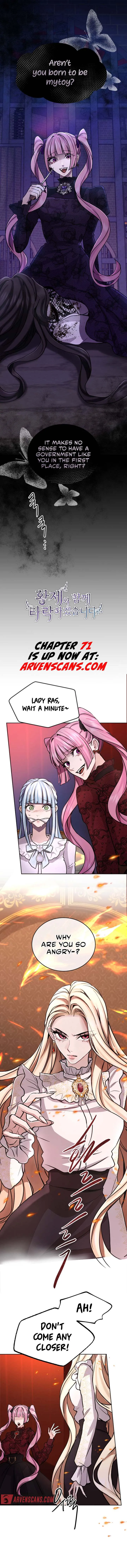 ‏I Will Fall With The Emperor chapter 70 page 1